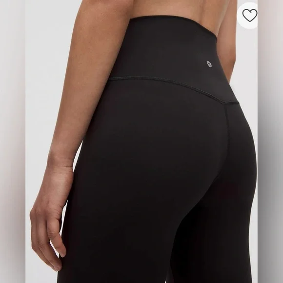 LULULEMON Align High Rise Pant 28” Black Size 6 - Picture 4 of 12